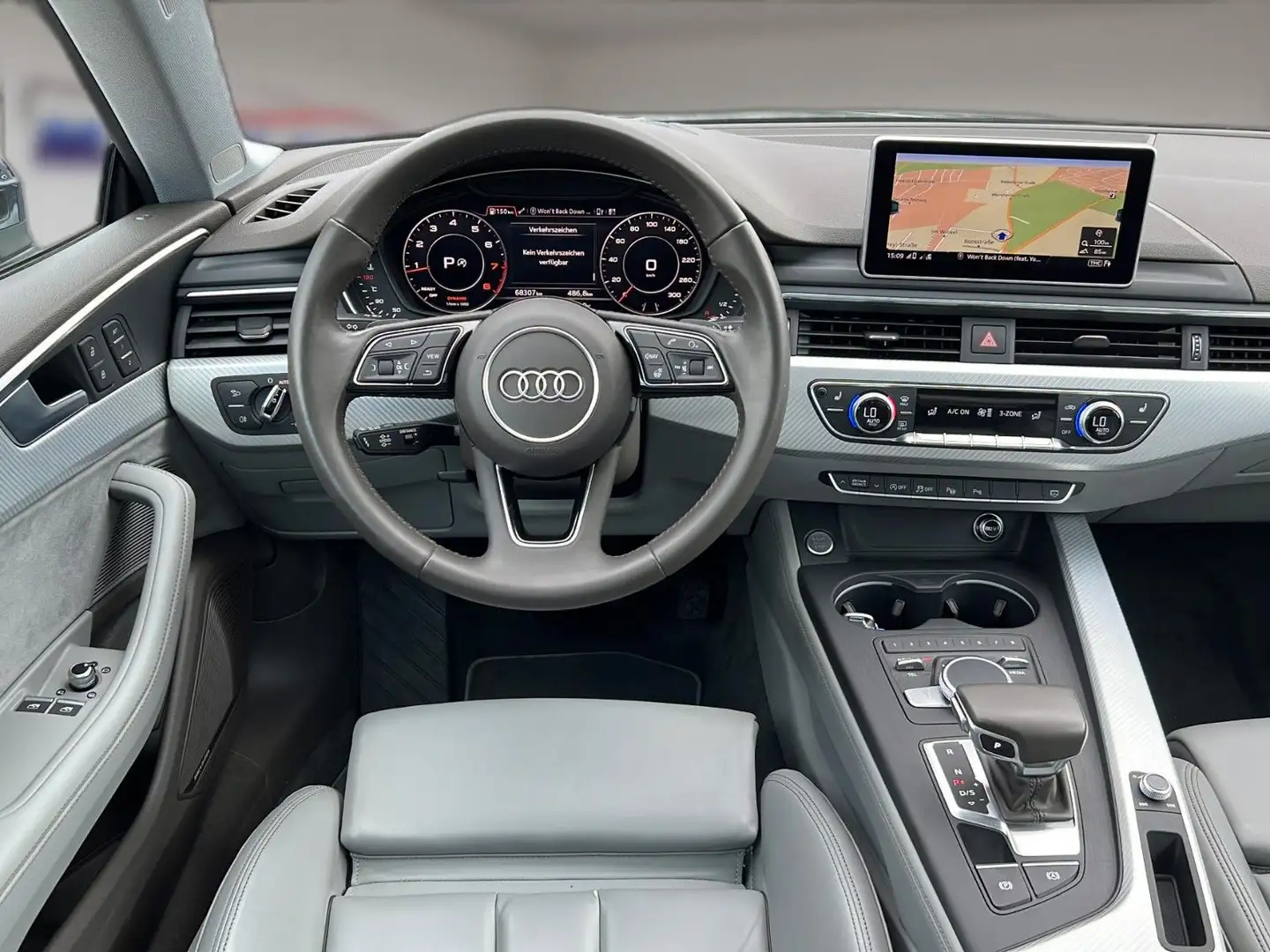 Audi A5 Coupe 2.0 TFSI quattro S-Line Bleu - 2