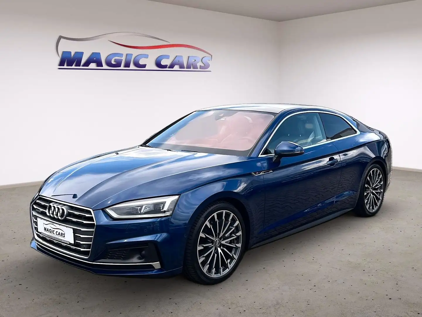 Audi A5 Coupe 2.0 TFSI quattro S-Line Bleu - 1