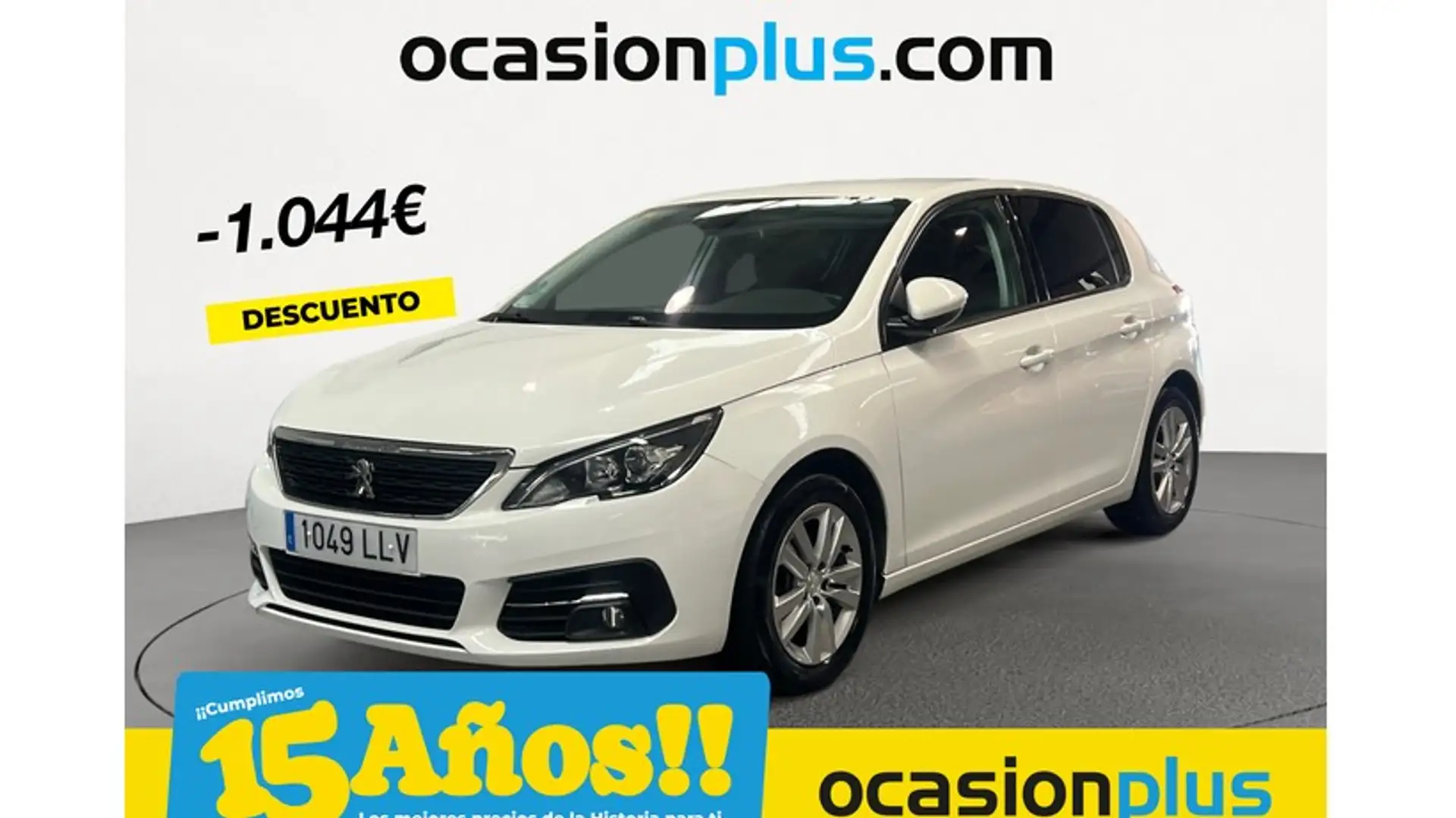 Peugeot 308 1.2 PureTech S&S Active Pack 110 Wit - 1