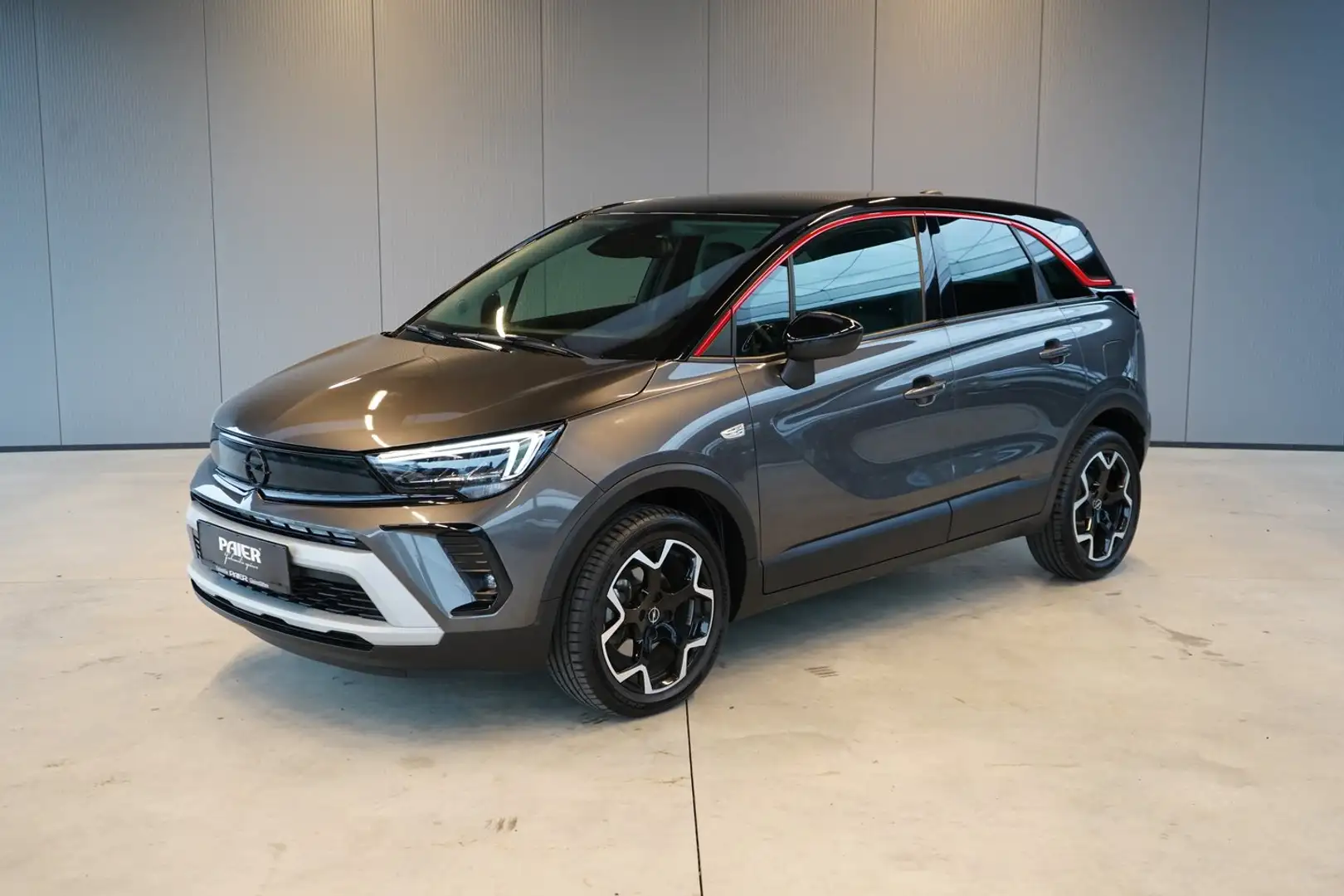 Opel Crossland 1,2 Turbo GS-Line + Aut. Grau - 2