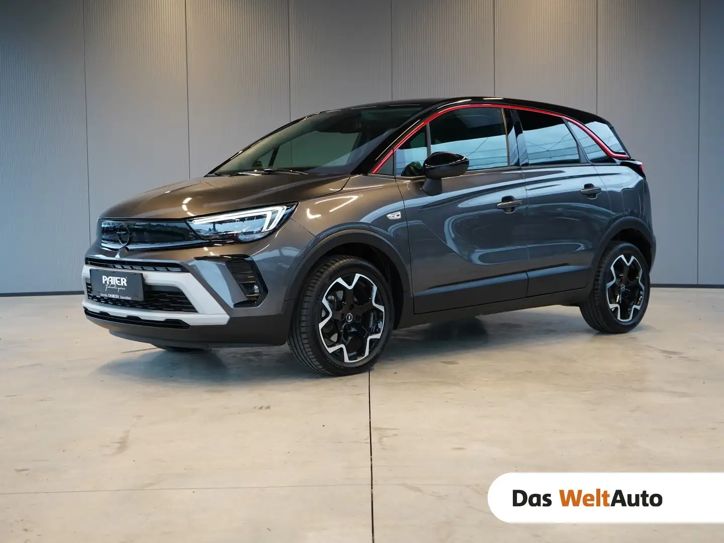 Opel Crossland 1,2 Turbo GS-Line + Aut. Grau - 1