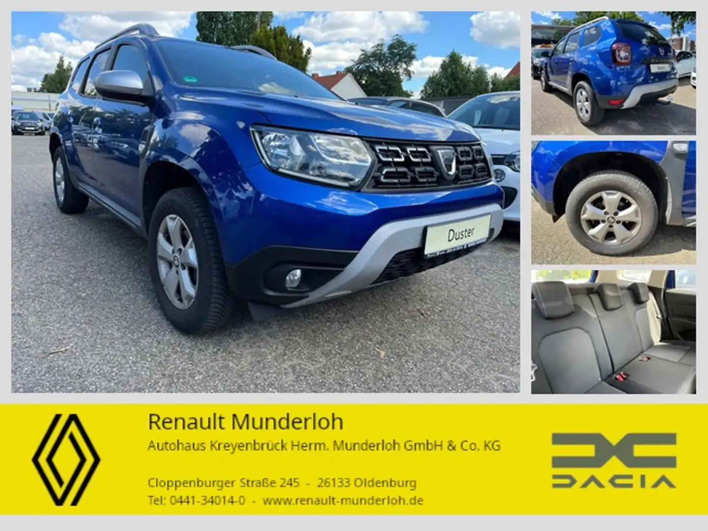 Dacia Duster Comfort Blau - 1