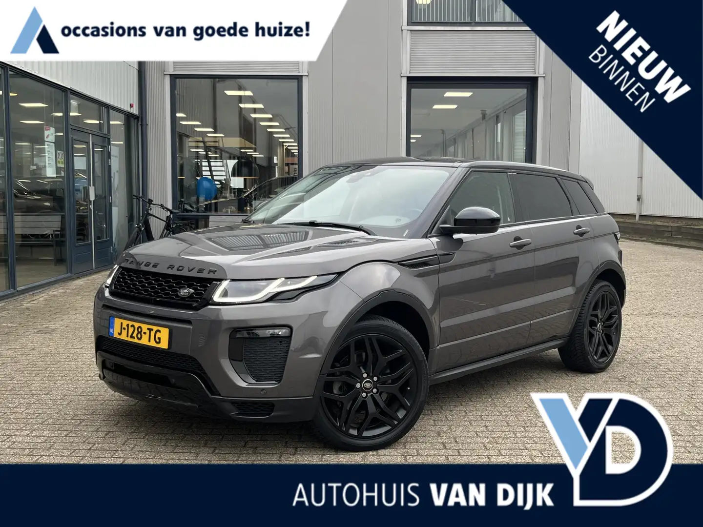 Land Rover Range Rover Evoque 2.0 Si4 HSE Dynamic Panoramadak / Cold Climate Pac Grijs - 1