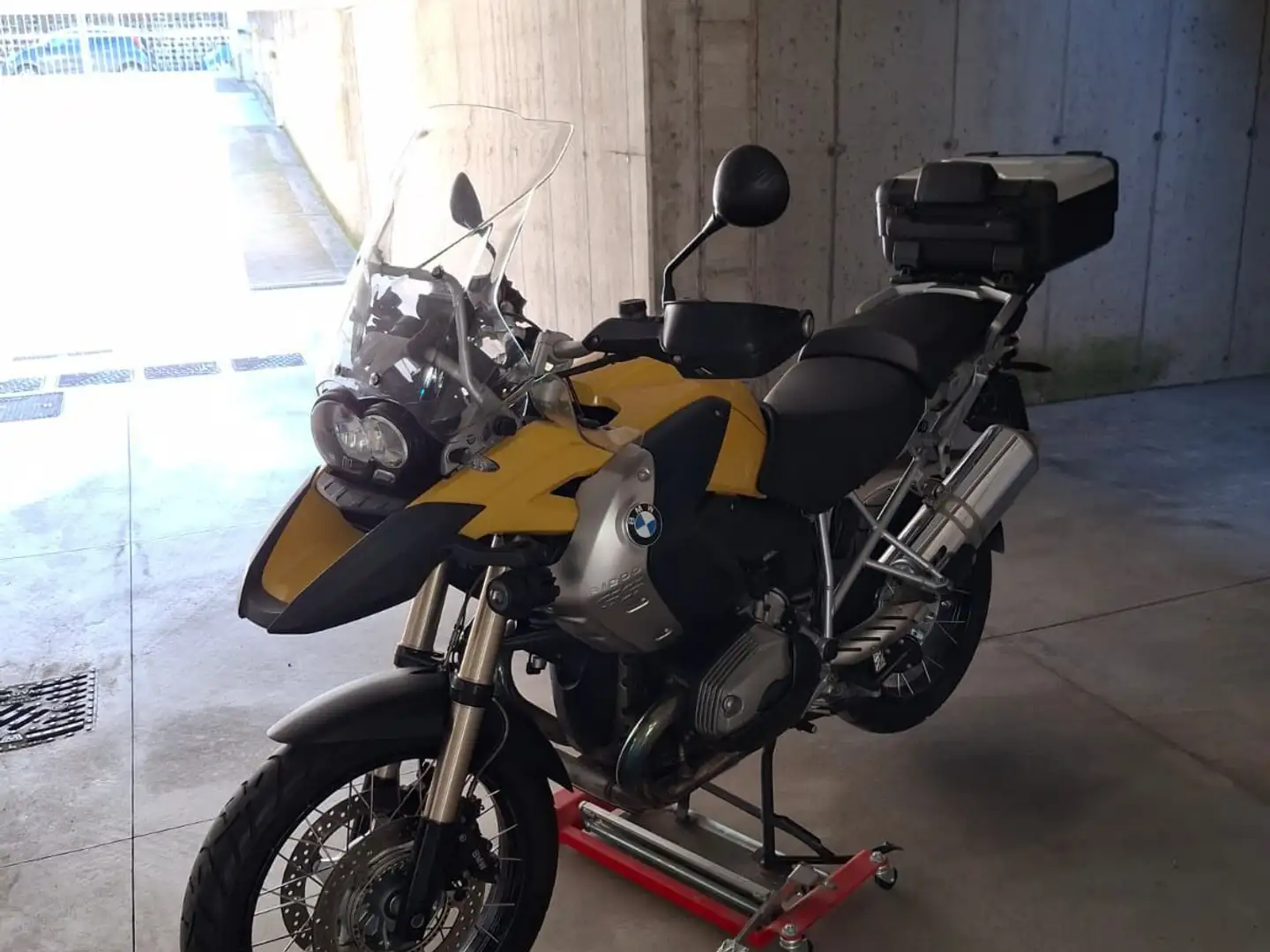 BMW R 1200 GS faretti a LED,parabrezza Adventure Giallo - 1