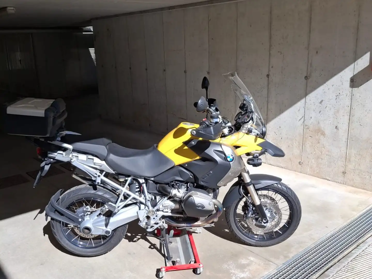 BMW R 1200 GS faretti a LED,parabrezza Adventure Giallo - 2