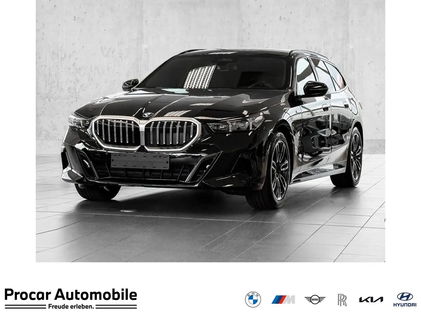 BMW 520 d xDrive M-SPORT+AHK+LORDOSE+HARMAN/KARDON+STANDHE Schwarz - 1