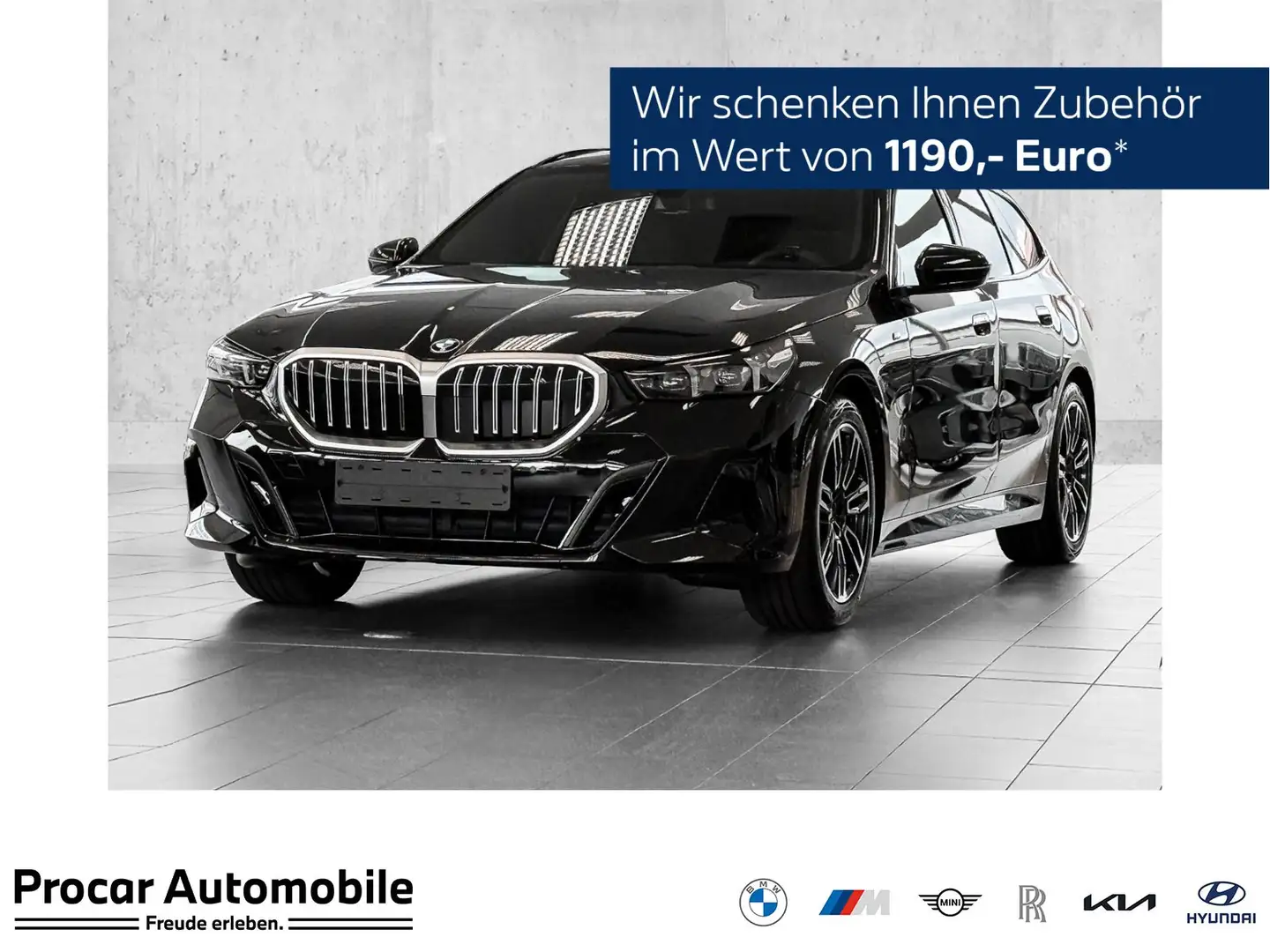 BMW 520 d xDrive M-SPORT+AHK+LORDOSE+HARMAN/KARDON+STANDHE Nero - 1