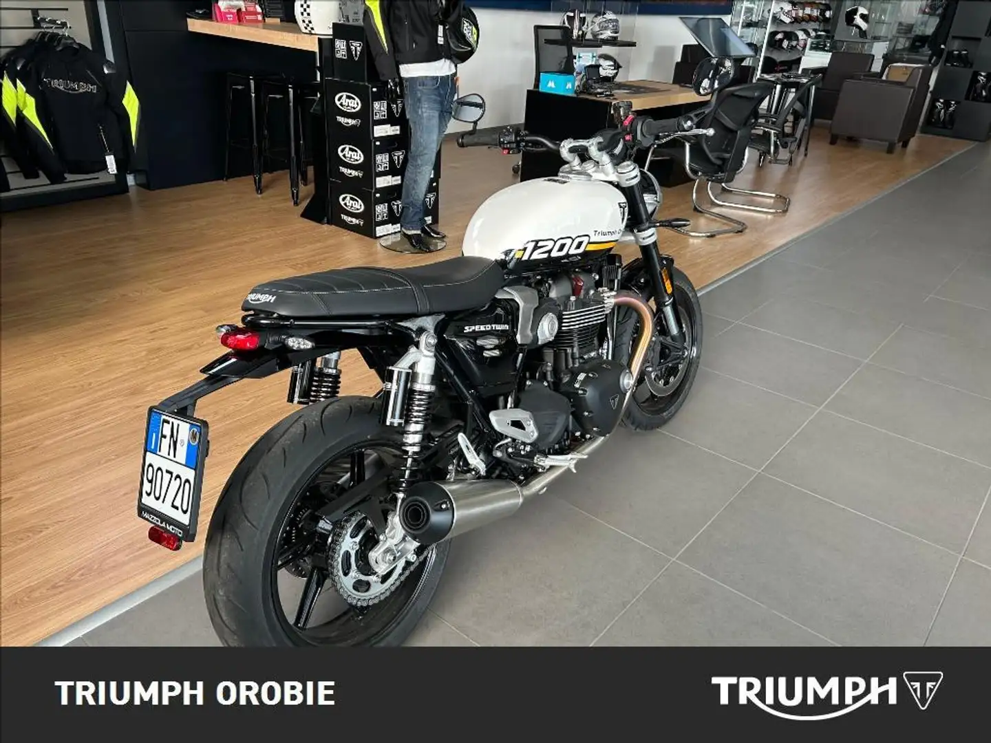 Triumph Speed Twin Abs Bianco - 2