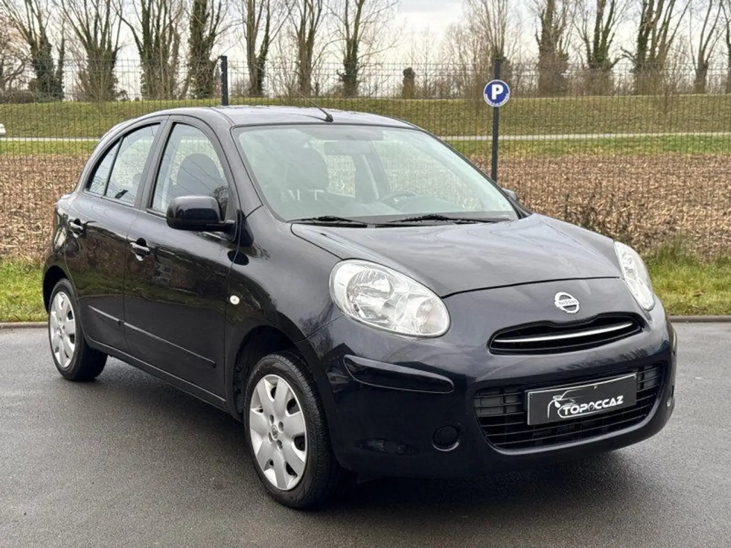Nissan Micra 1.2 80CH VISIA PACK * 67.000KM * 2012 * GARANTIE Noir - 2