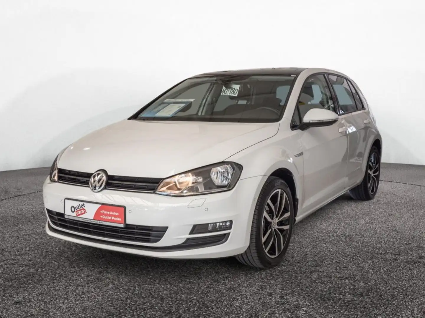 Volkswagen Golf VII 1.2 TSI DSG Cup PDC Klima SHZ P-Dach Weiß - 2