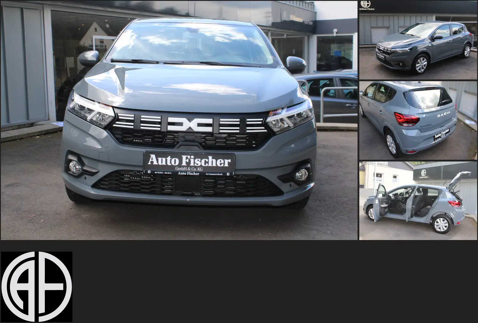 Dacia Sandero III 1.0 TCe 100 LPG Expression (EURO 6d) Expressi Grau - 2