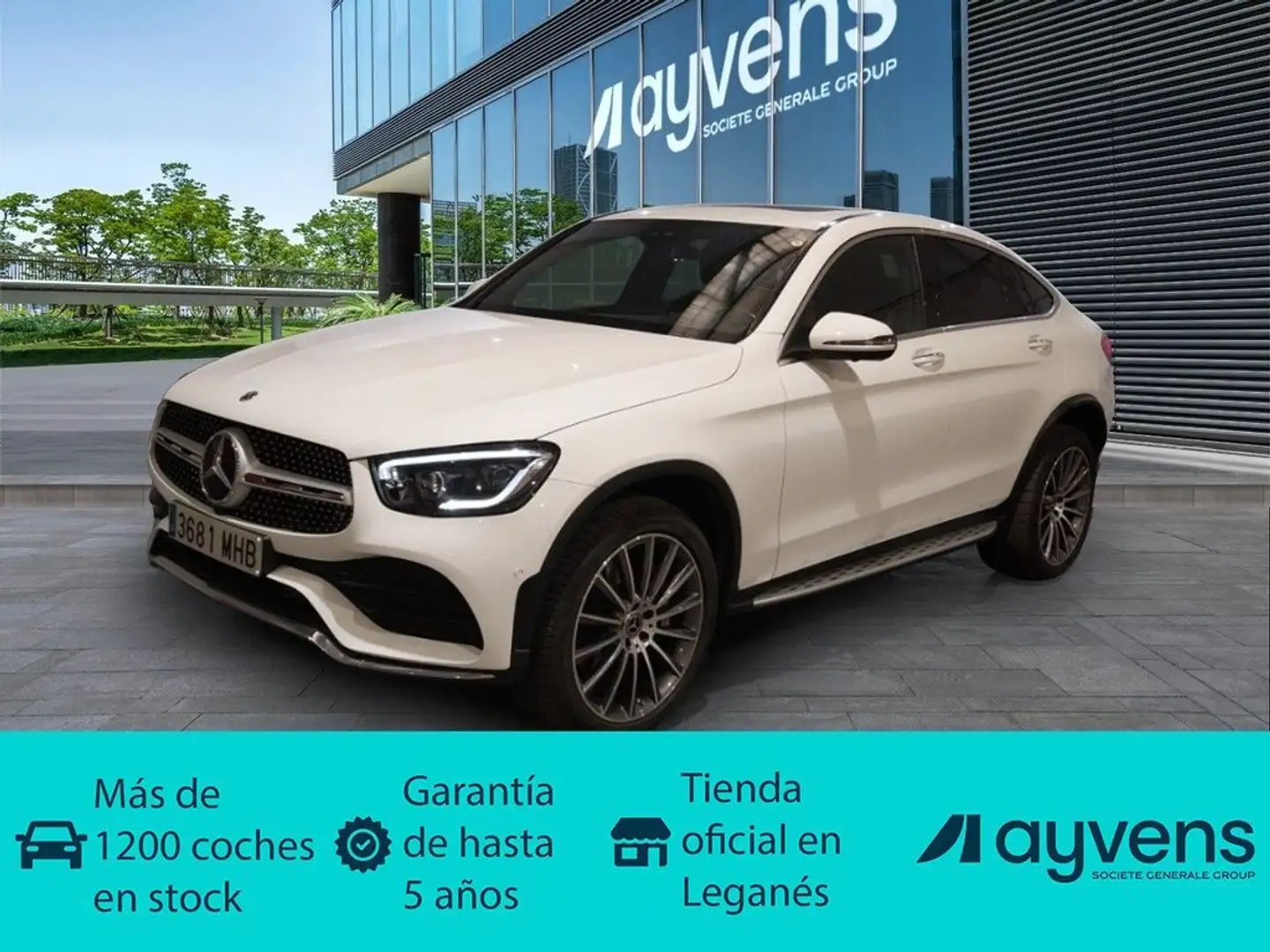 Mercedes-Benz GLC 300 Coupé 300de 4Matic Blanco - 1