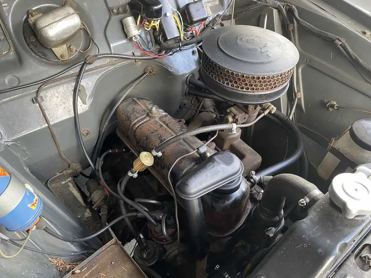 Ford Taunus 15M de Luxe 1957 2. Hdn. 29TKM Faltdach, foto 12