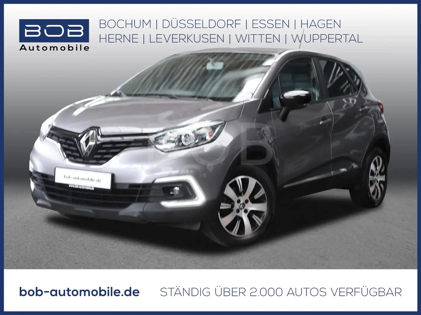 Renault Captur Experience TCe90 BT KLIMA PDC Allwetter Gris - 1