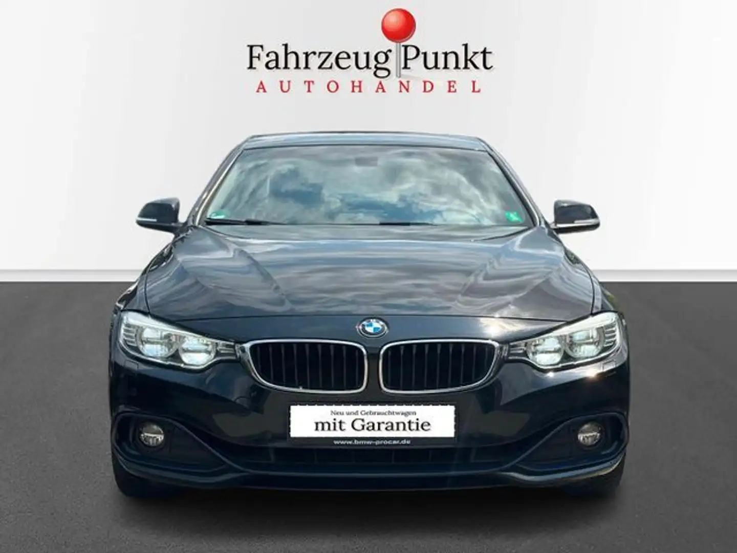 BMW 430 Baureihe 4 Coupe i Sport Line Vollleder Schwarz - 2