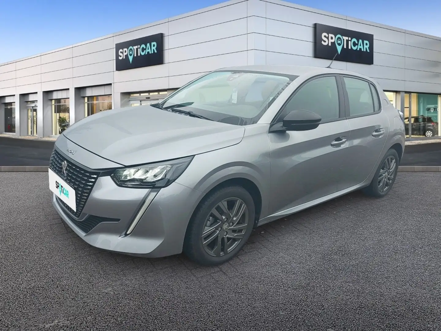 Peugeot 208 Active Pack Pure Tech 75 Silber - 1