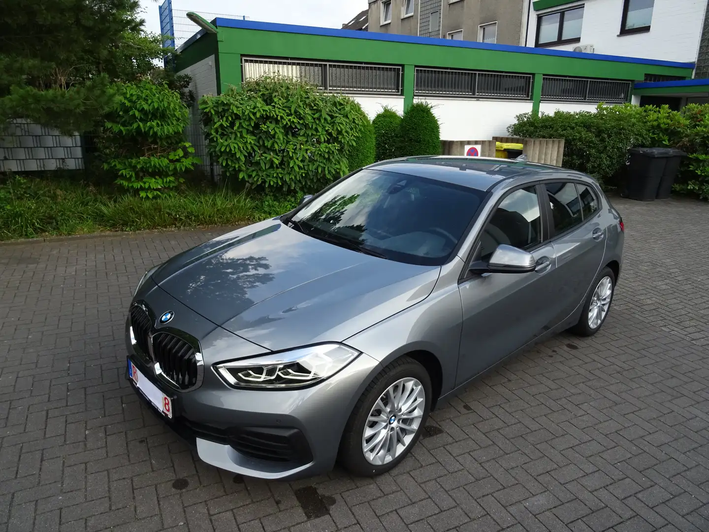BMW 118 118 i Advantage, Steptronic, Sitzhz., PDC, Alu 17" Szary - 2