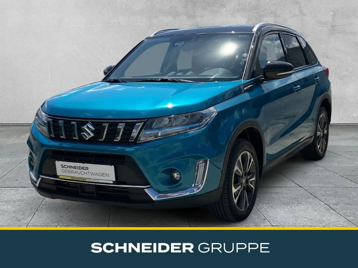 Suzuki Vitara Comfort+ 1.4 DITC 4x4 LED+NAVI+ACC+PANO Blauw - 1