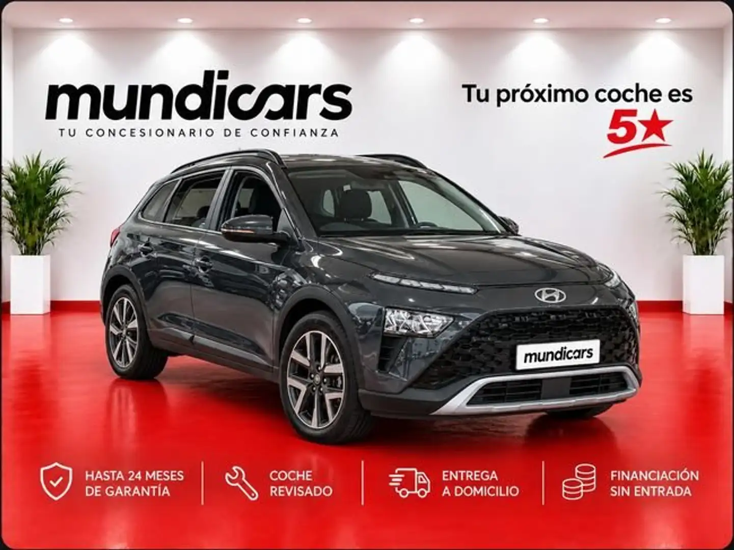 Hyundai BAYON 1.0 TGDI 74kW (100CV) 48V Tecno DCT Negro - 1