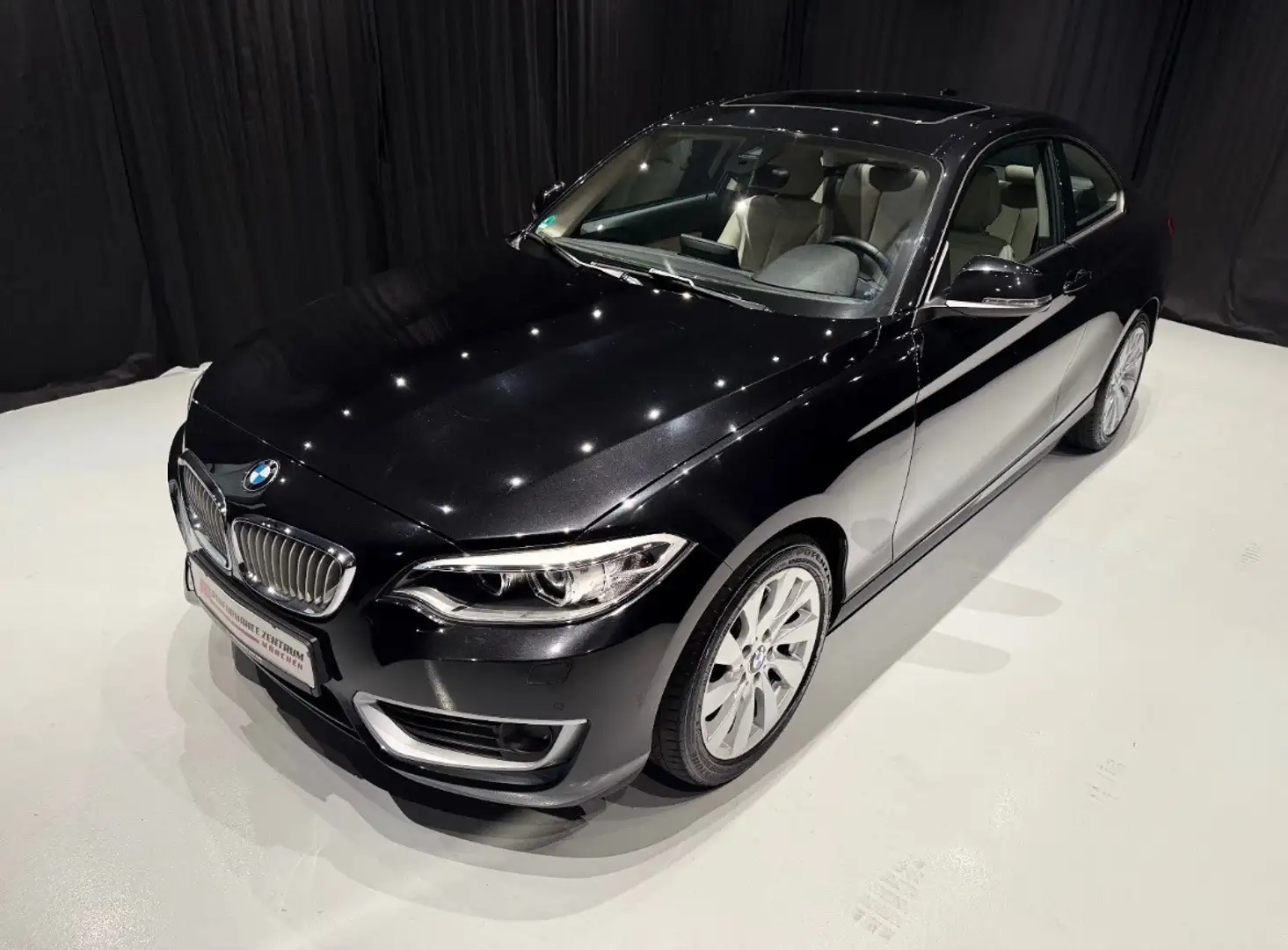BMW 218 Coupe 218d 143 ch Lounge A Noir - 1