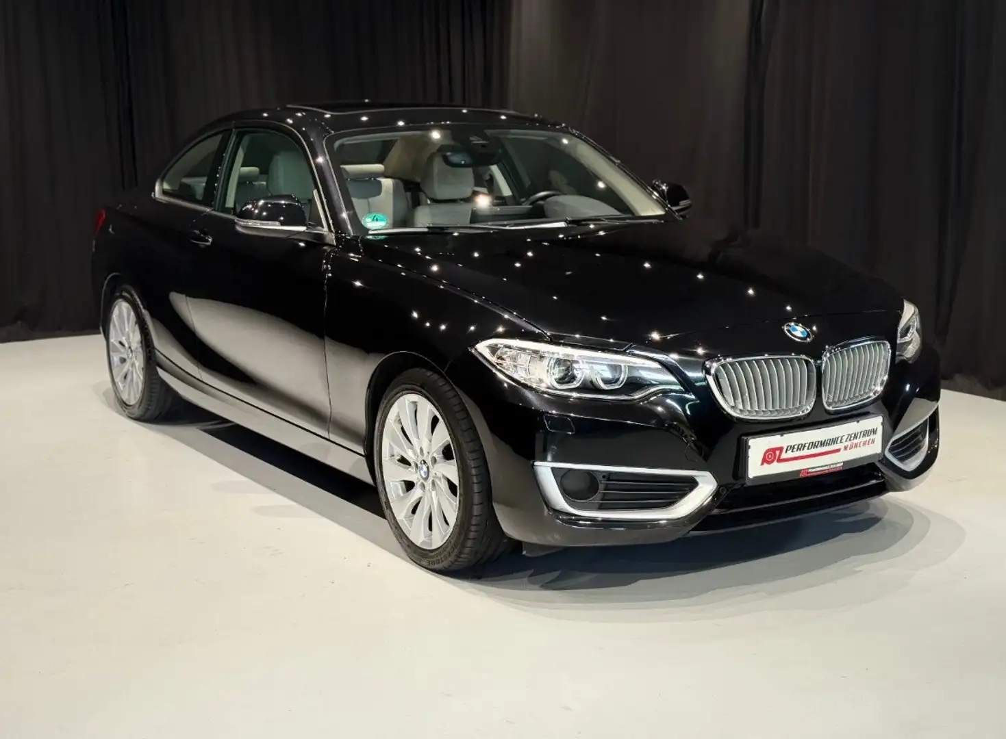 BMW 218 Coupe 218d 143 ch Lounge A Noir - 2