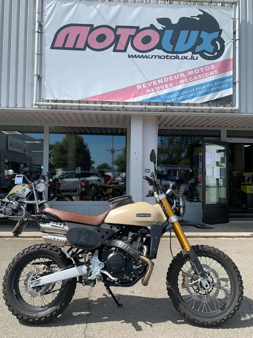 Fantic Caballero 500 Rally A2 Beżowy - 2