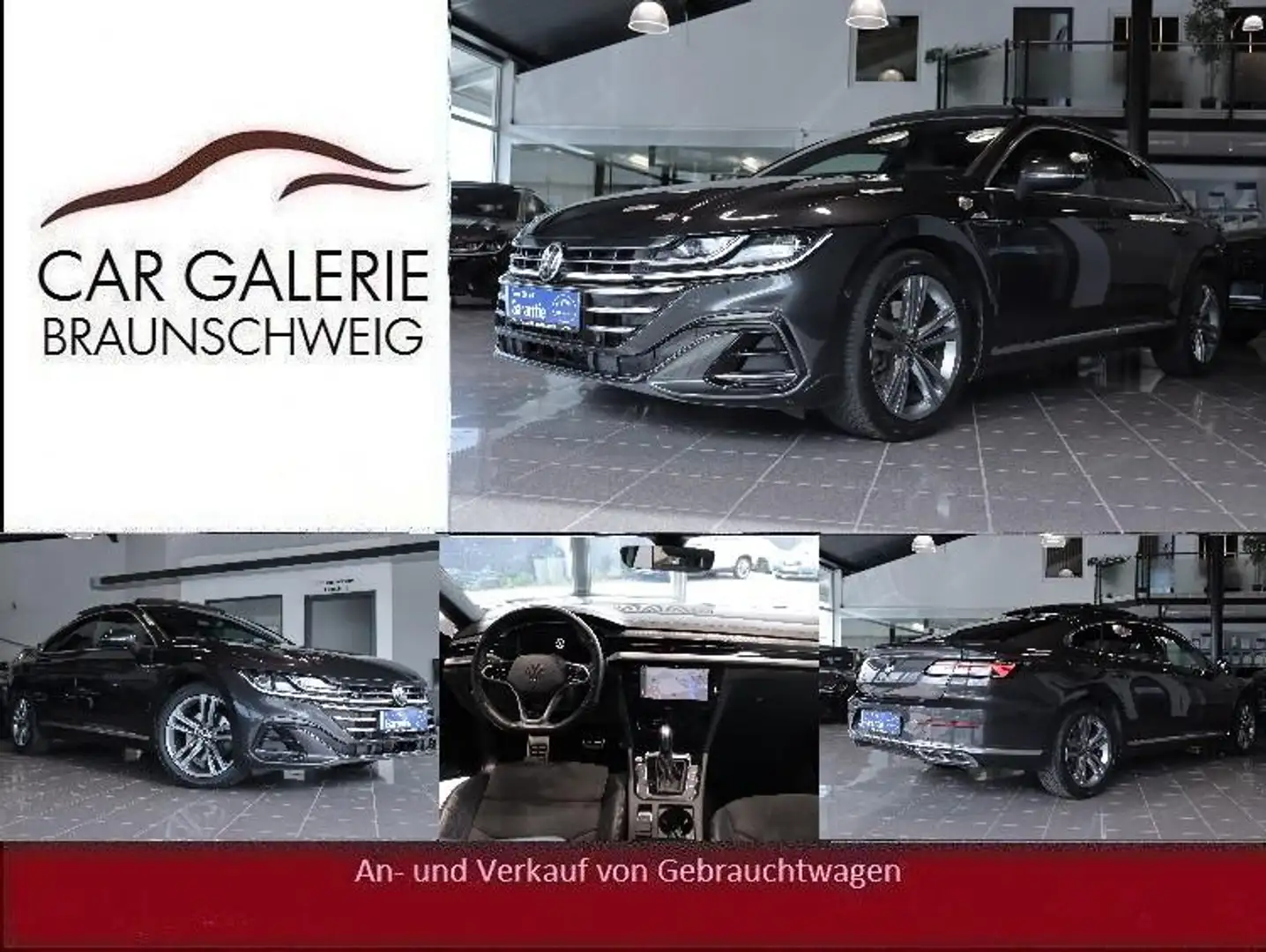 Volkswagen Arteon 2.0 TDI R-Line* IQ-LIGHT*PANORAMA*CAM*ACC Grau - 1