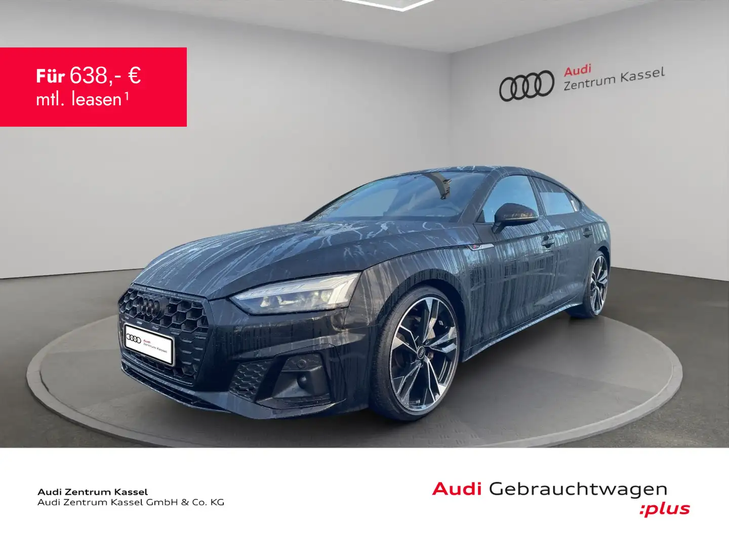 Audi A5 A5 SB 40 TDI S line Matrix Navi Kamera Teilleder Schwarz - 1