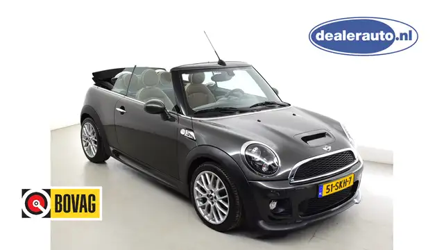 MINI John Cooper Works Cabrio Mini 1.6 S JCW Nieuwstaat -Soft Leder -Windscherm,