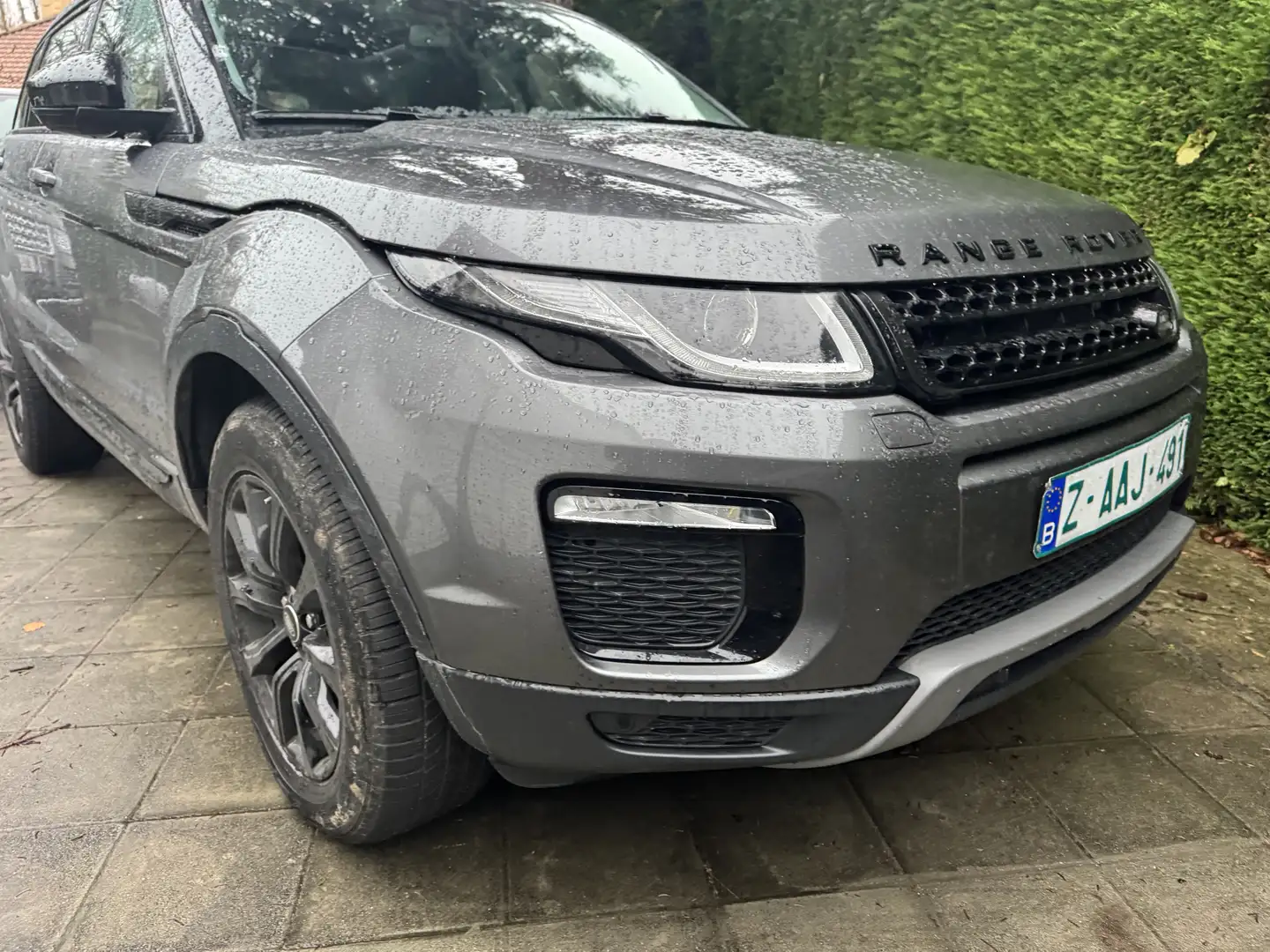 Land Rover Range Rover Evoque Evoque 2.0 TD4 Dynamic *Automatique* *Carnet Full* Gris - 2