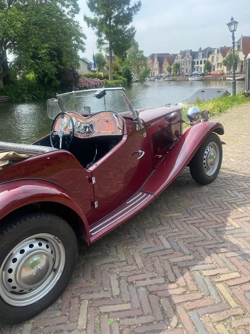 MG TD Roadster 1950 Rosso - 2