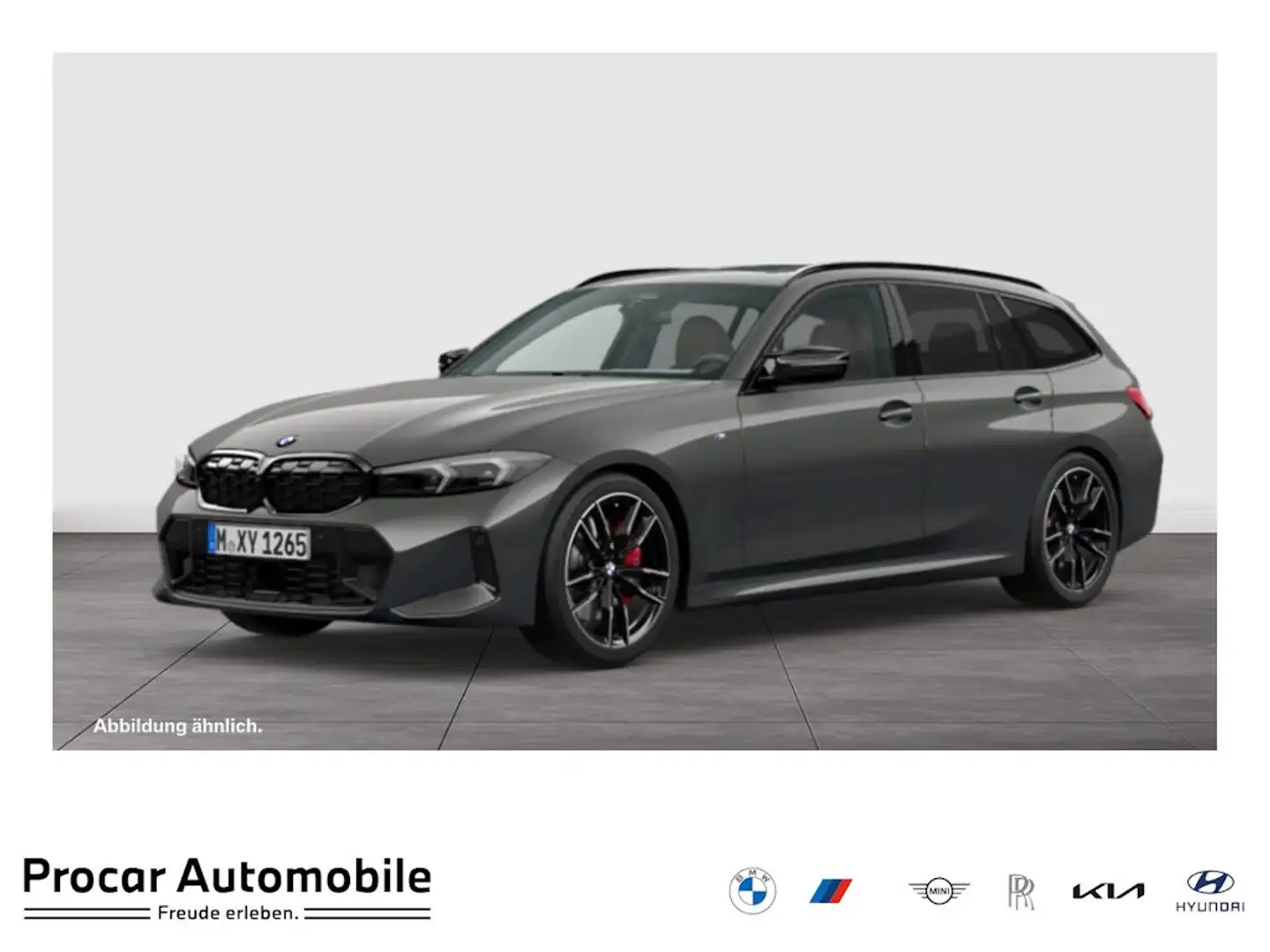 BMW 340 M340d xDrive LM19 M Sport Pro AHK PANO Adapt.LED Grau - 1