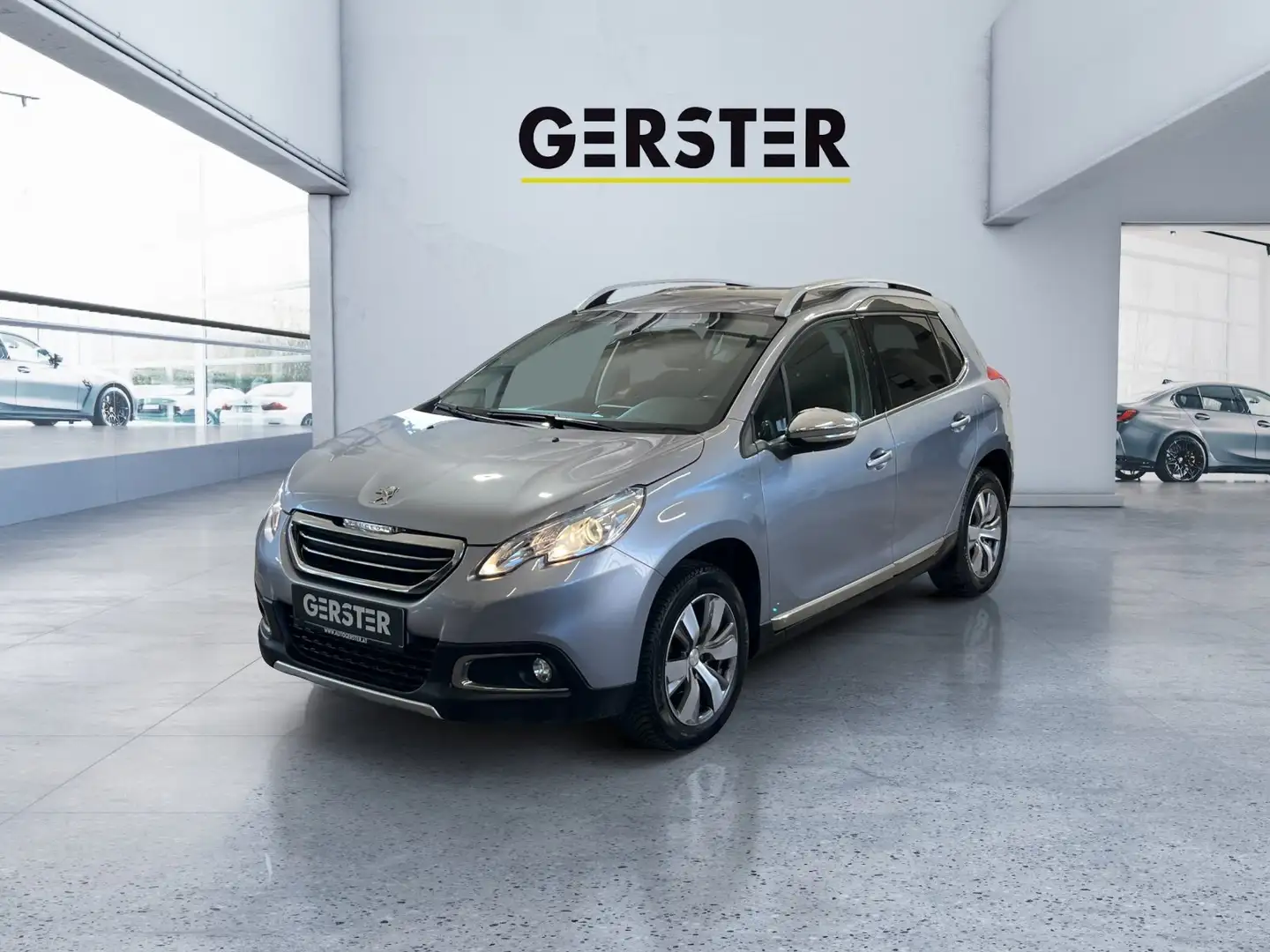 Peugeot 2008 1.2 16V VTi/PureTech 82 Allure 2xKlima LM Silber - 1