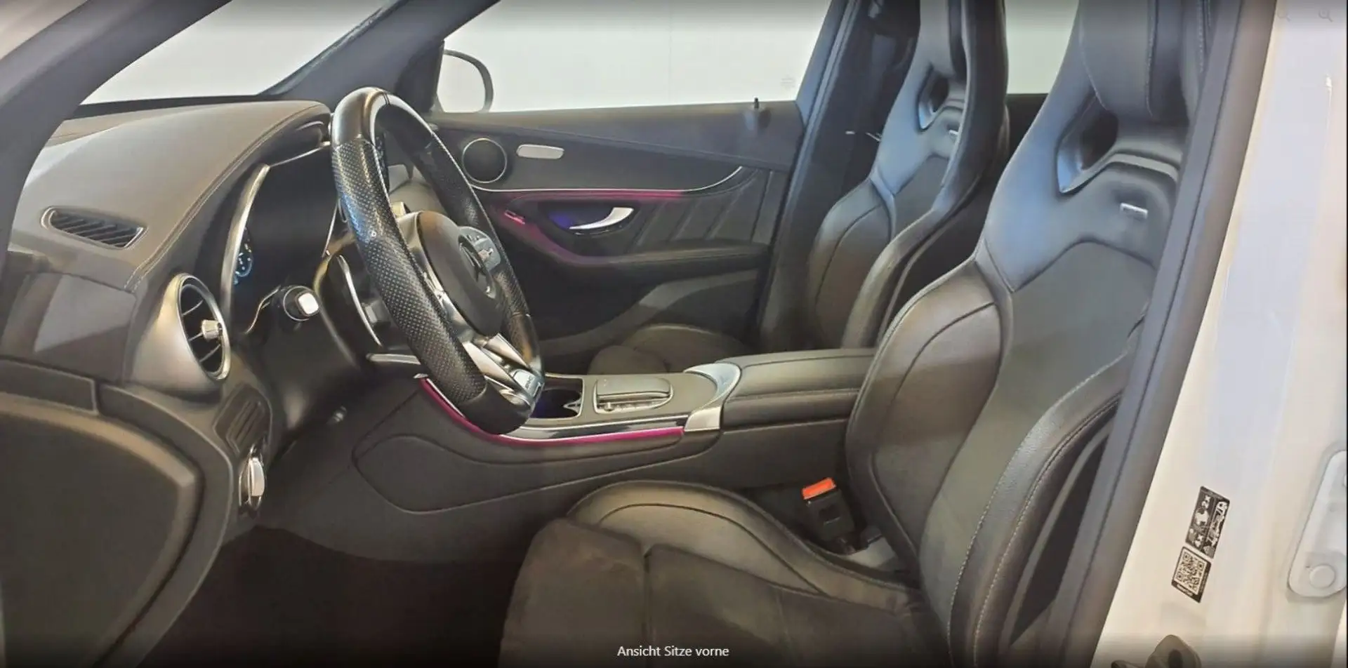 Mercedes-Benz GLC 63 AMG 4Matic *Sport-Abgasanl.*1.Besitz*LED* Weiß - 2
