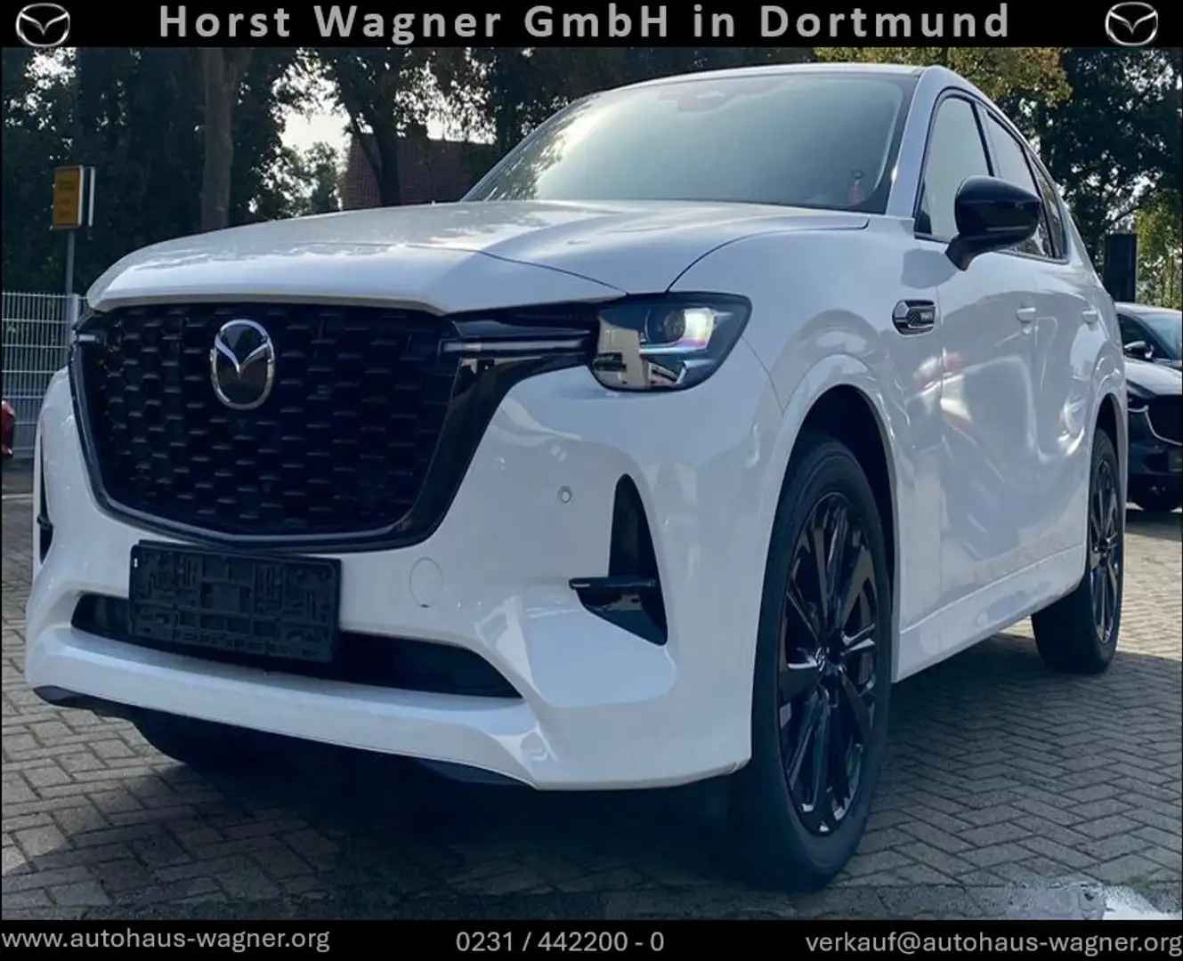 Mazda CX-60 Homura PHEV 327 PS *Convenience/Sound/DA-Paket* Weiß - 1