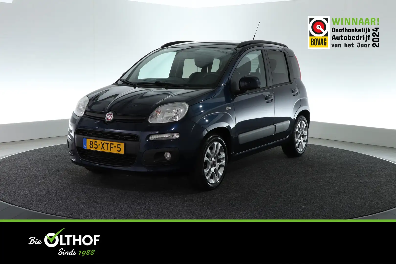 Fiat Panda 0.9 TwinAir Lounge | HOGE INSTAP - ZIT | AIRCO | Blauw - 1
