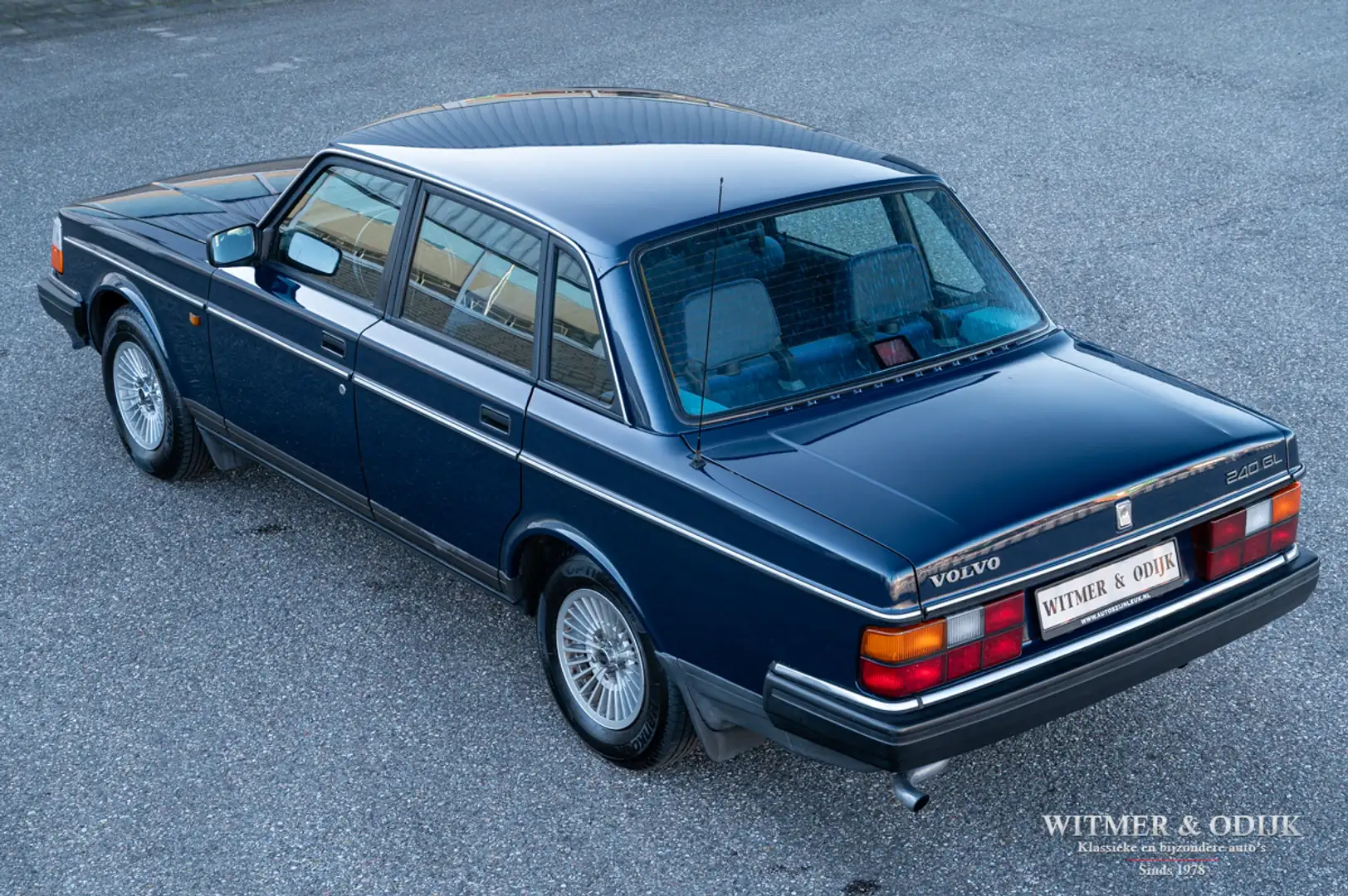 Volvo 240 2.3 GL automaat 135.000km Blau - 2