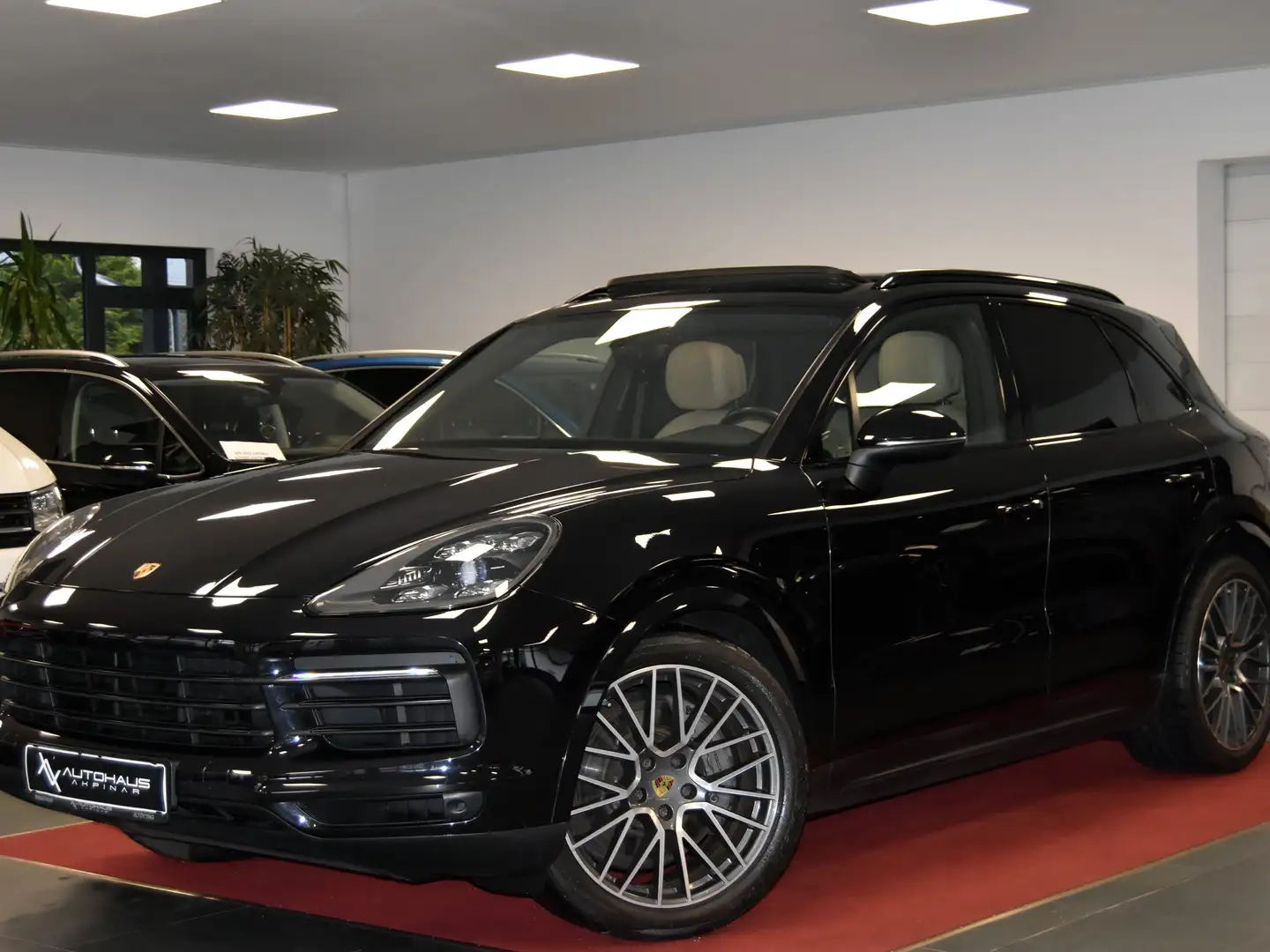 Porsche Cayenne S -PANO-LUFT-MATRIX-PASM-21ZOLL-BOSE-AMBIENTE Schwarz - 1