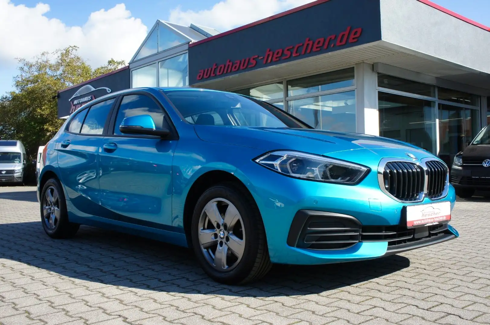 BMW 118 d Advantage Steptronic *LED*NAVI* Blau - 2