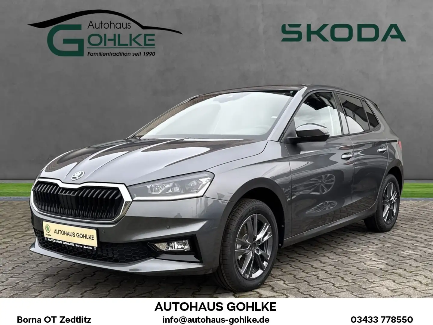 Skoda Fabia Tour 1.0T 85kW DSG*Navi*Kamera*Climaatroni Klima Grijs - 1