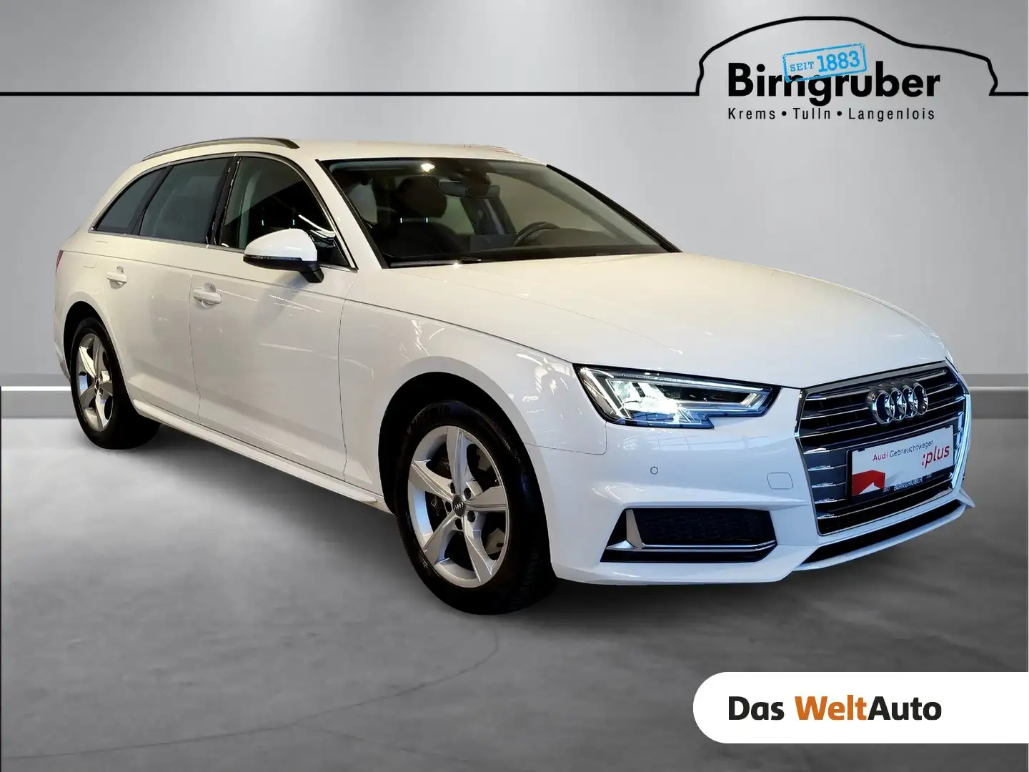 Audi A4 40 TDI Sport Weiß - 1