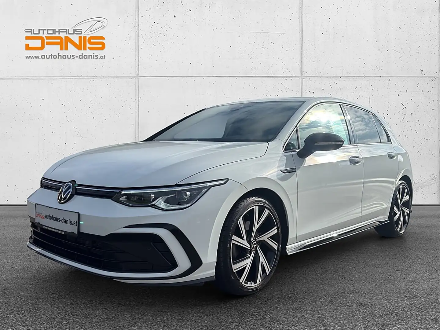 Volkswagen Golf R -Line+ 1,5 TSI LED/NAVI/ACC/RFK Weiß - 1