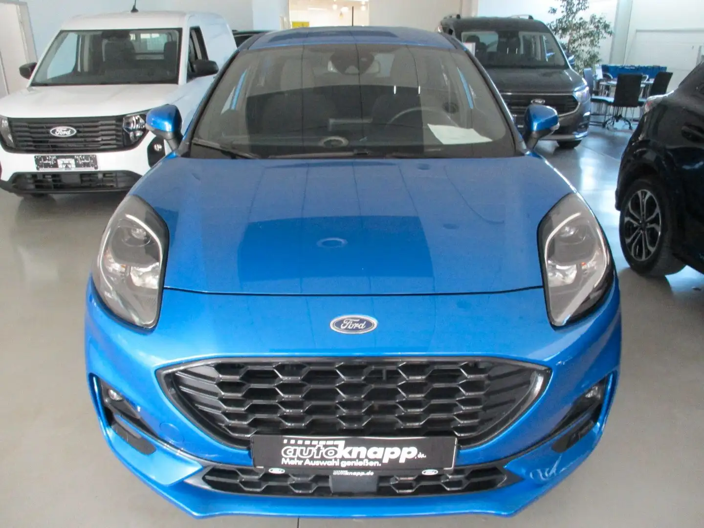 Ford Puma 1,0 Ecoboost MHEV ST-Line Blau - 2