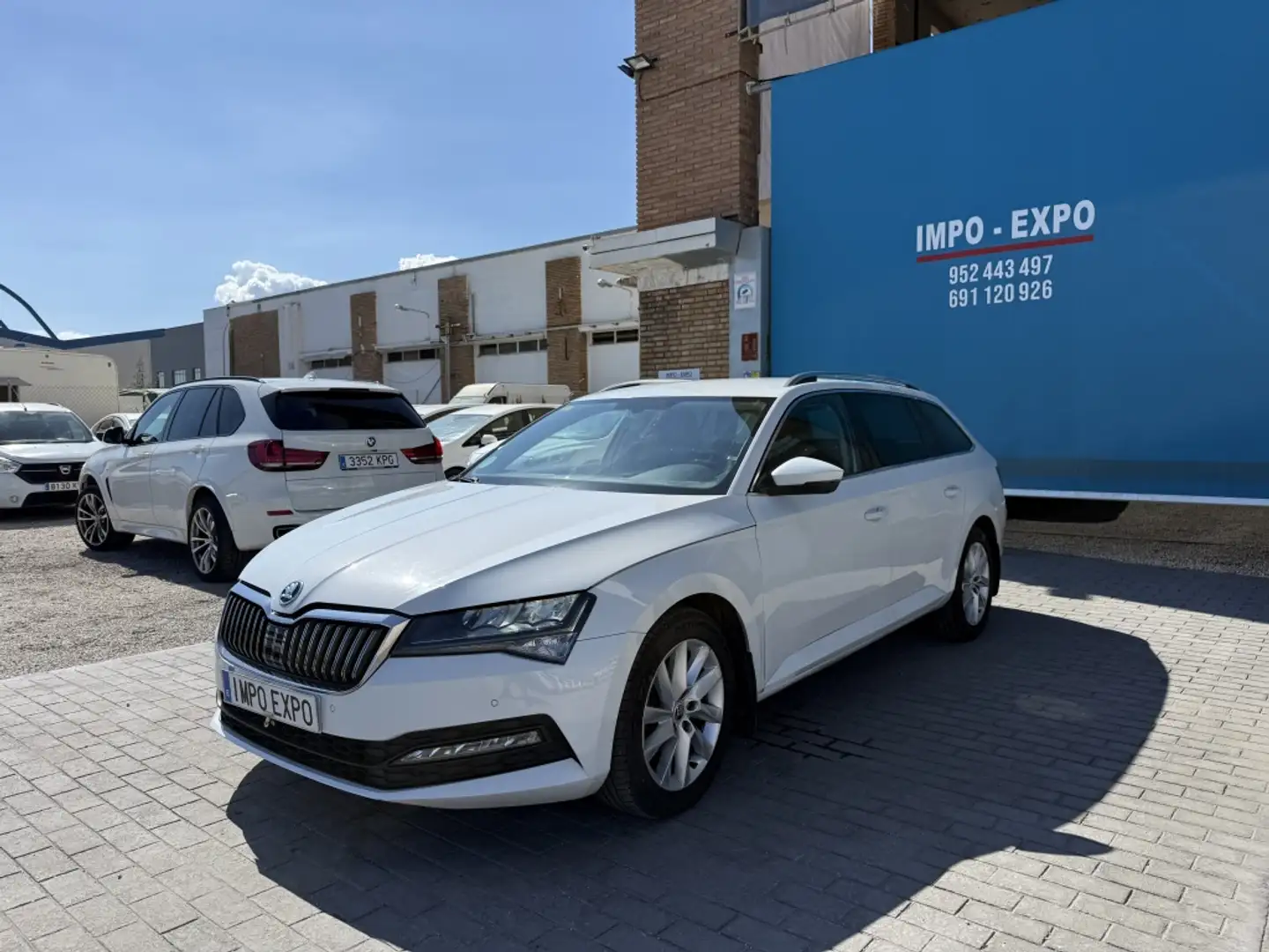 Skoda Superb Combi 2.0TDI AdBlue Ambition DSG 110kW Blanco - 1