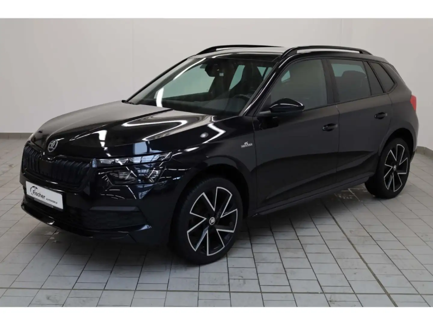 Skoda Kamiq 1.5 TSI Monte Carlo DSG AHK/P-Dach/LED/NAV Schwarz - 2