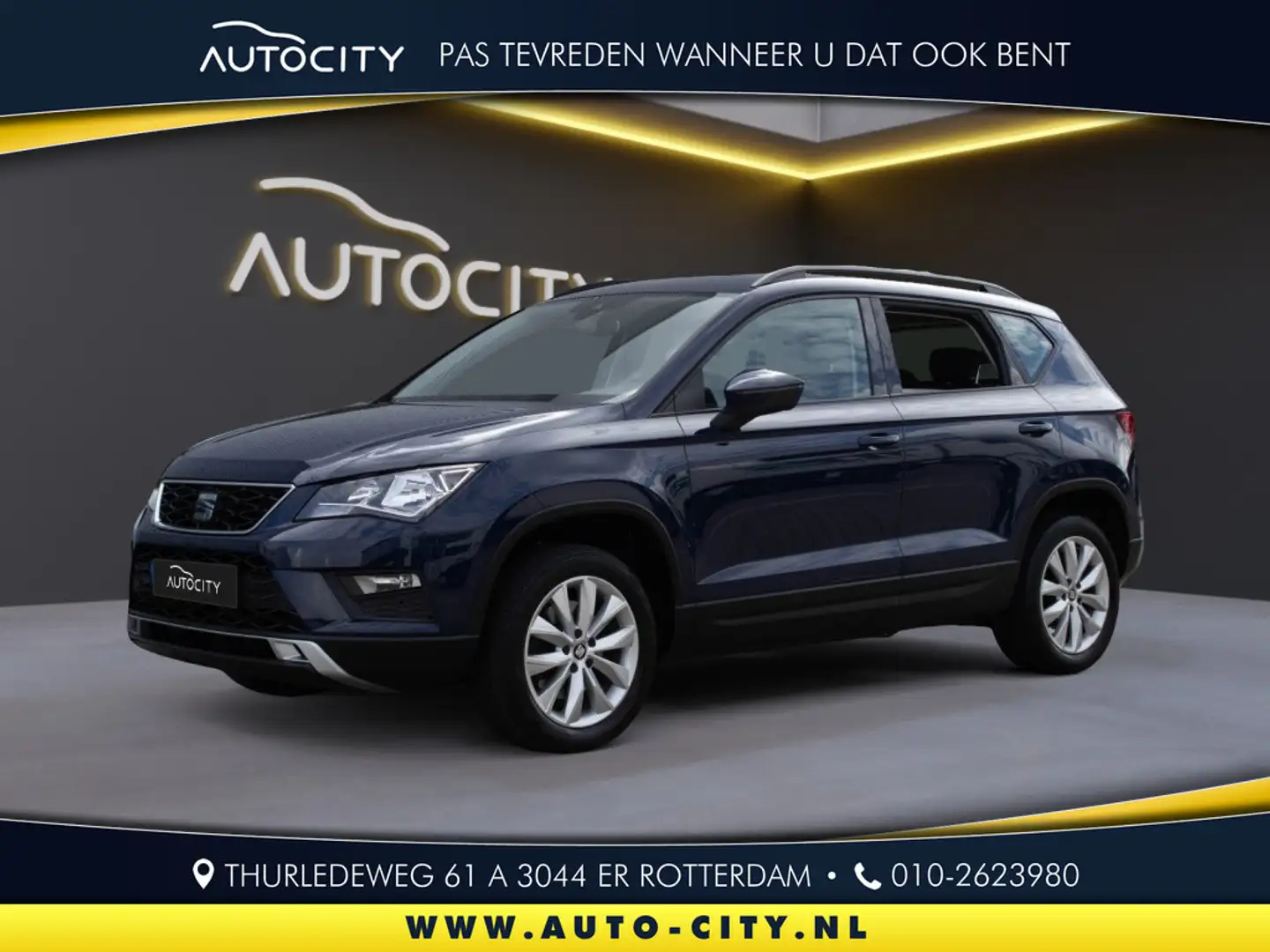 SEAT Ateca 1.4 EcoTSI Style Navi l Cruise Bleu - 1