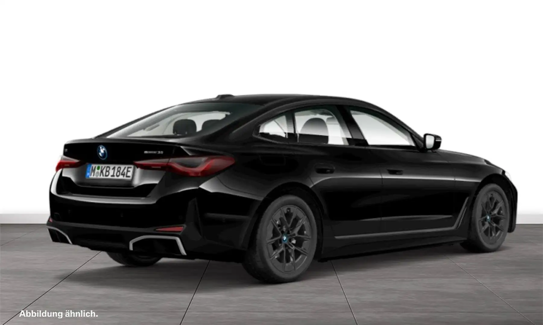 BMW i4 eDrive35 Gran Coupé+19"ALU+GANZJAHRESREIFEN+DAB+WI Schwarz - 2