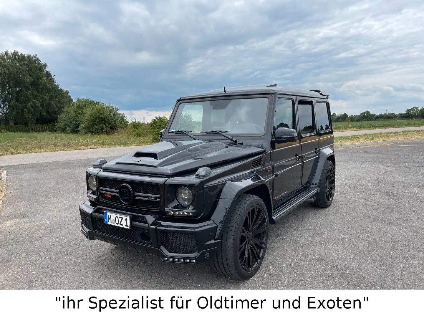 Mercedes-Benz G 63 AMG Brabus Widestar 700 PS all black Noir - 2