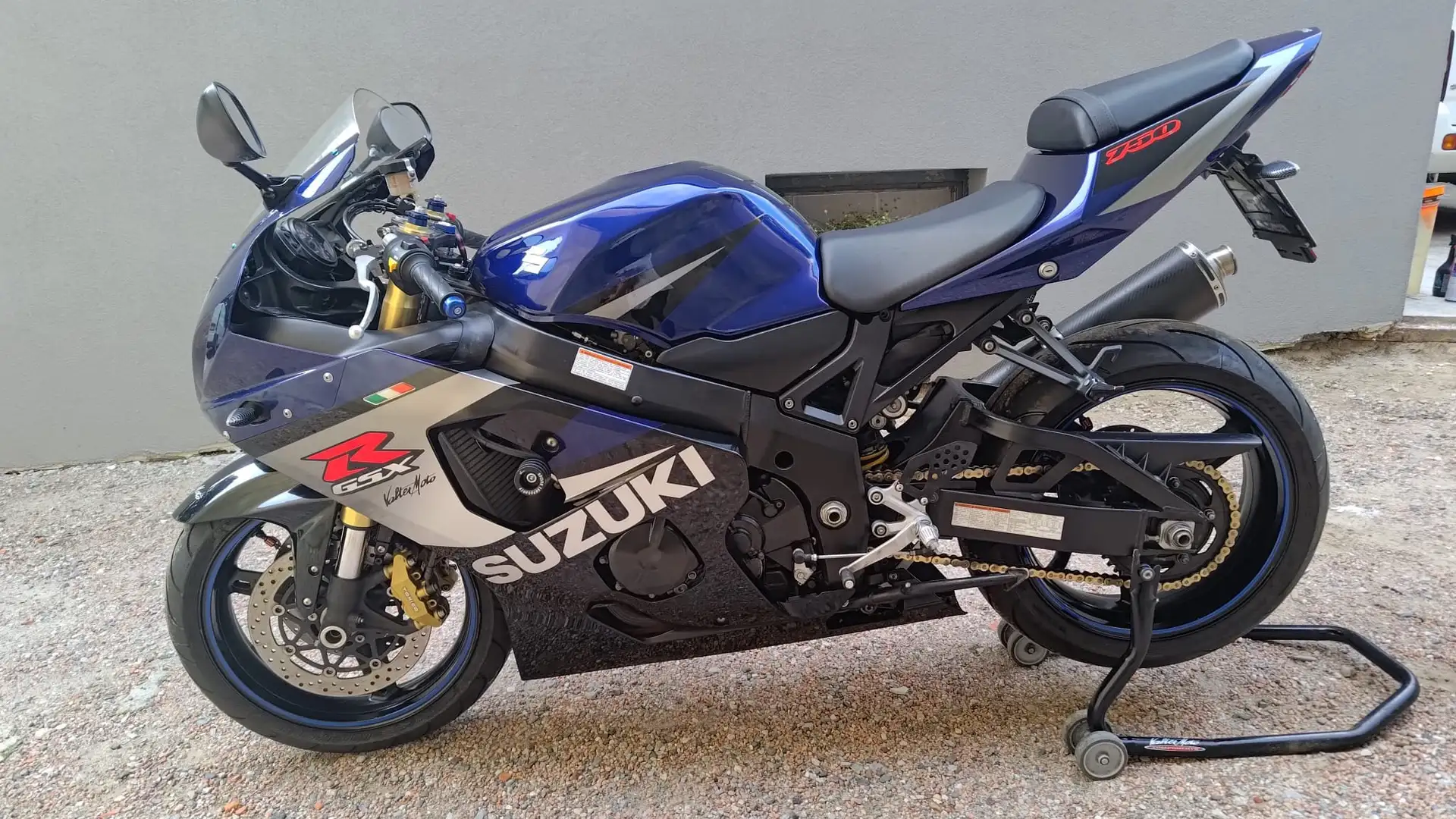 Suzuki GSX-R 750 Bleu - 2