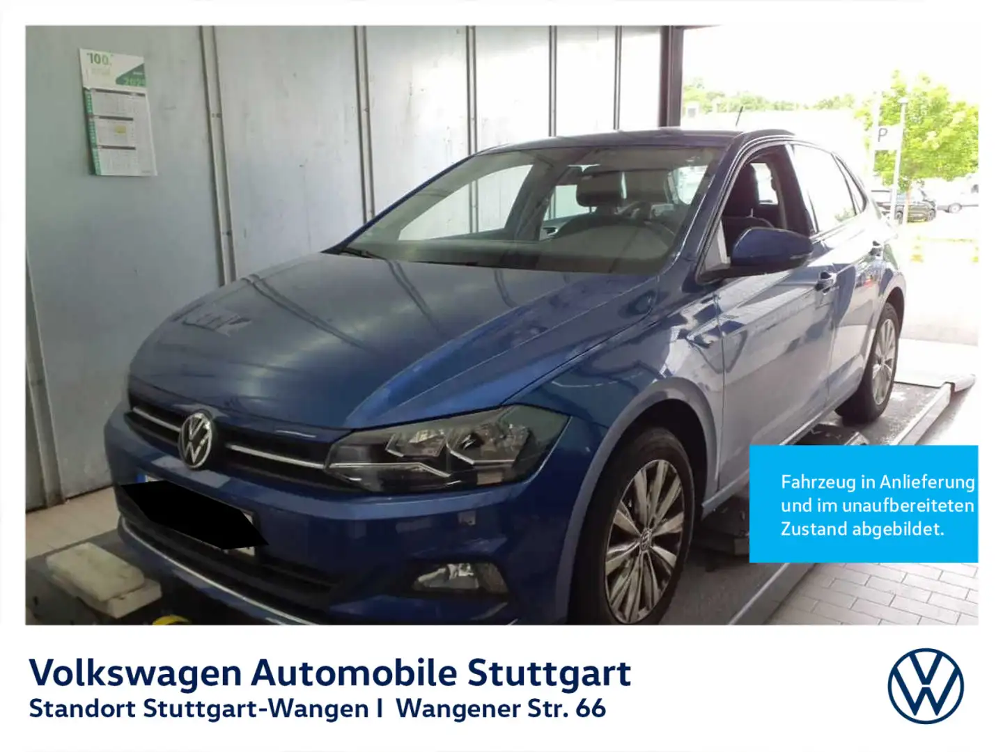 Volkswagen Polo Highline 1.0 TSI Navi Sitzheizung PDC Blau - 1